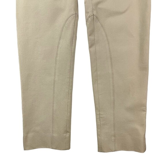 Worth Riding Style Casual Pants  Size 12  Zip Ankles Khaki Beige  Made in USA - Picture 4 of 8
